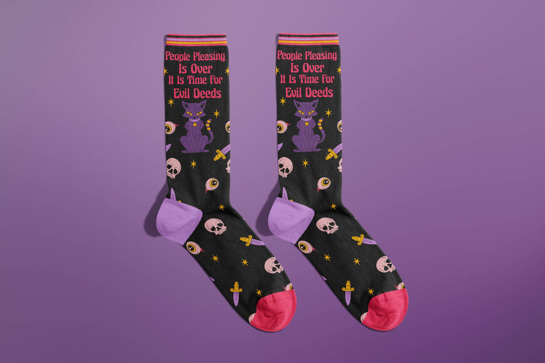People Pleasing Is Over Socks