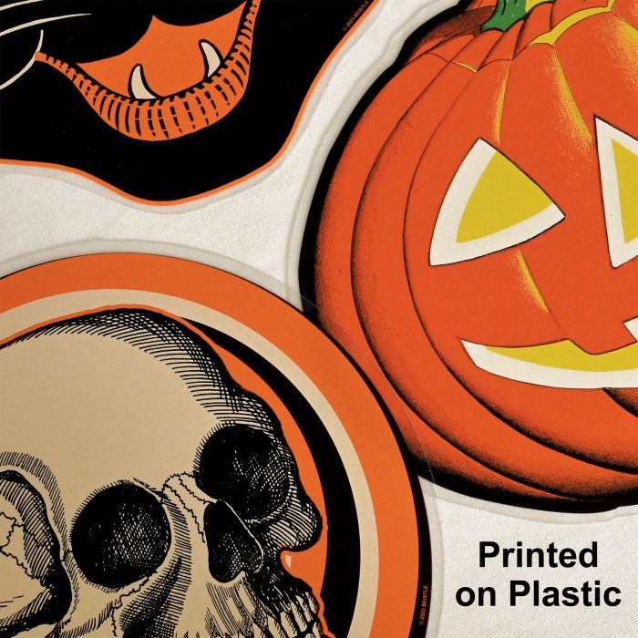 Plastic Vintage Halloween Cutouts Set of 3 by Beistle