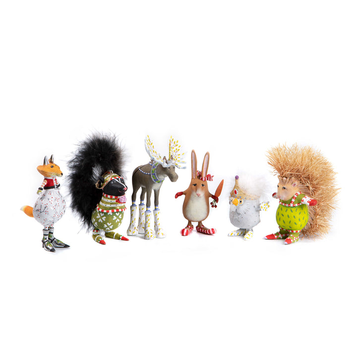 Woodland Mini Ornament Set by Patience Brewster