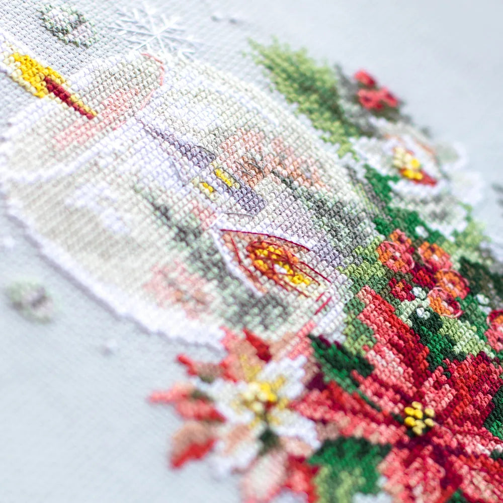 Christmas Candle 100-231 Counted Cross-Stitch Kit