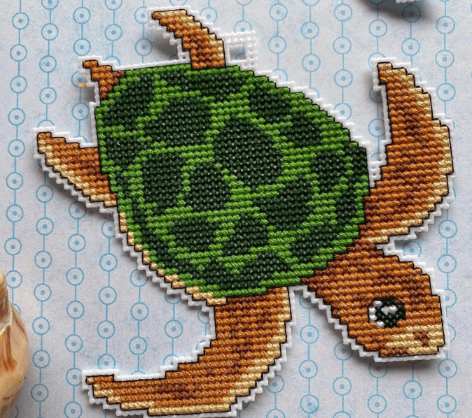 "Sea Dwellers" 101CS Counted Cross-Stitch Kit