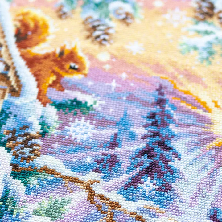 Winter Morning 110-700 Counted Cross-Stitch Kit