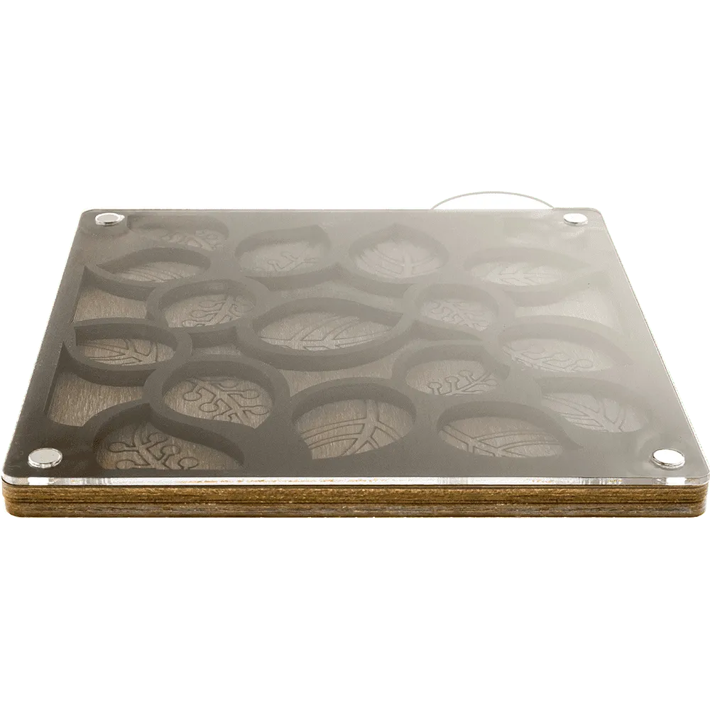 Bead organizer with transparent cover FLZB-042