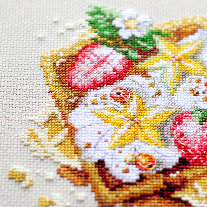 Viennese Waffles 120-091 Counted Cross-Stitch Kit