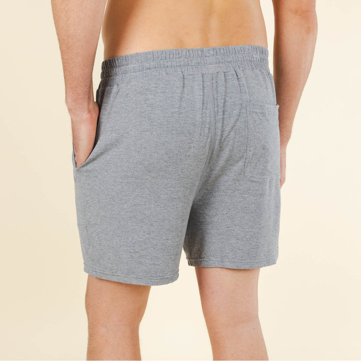 The Rock Solid | Mild Grey SleepDeep™ Men’s Pajama Shorts