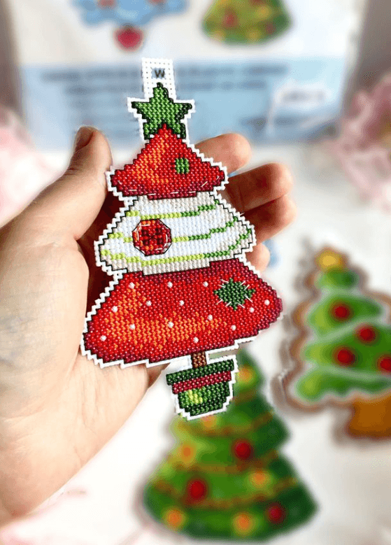 Christmas Trees 141CS Counted Cross-Stitch Kit