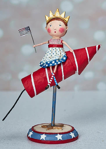 Liberty Takes Flight Lori Mitchell Figurine SHIPS 2/26