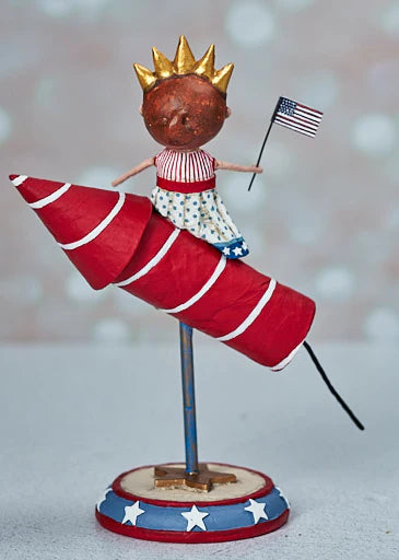 Liberty Takes Flight Lori Mitchell Figurine SHIPS 2/26