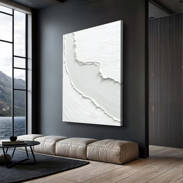 Abstract Minimalist Wave Wall Art