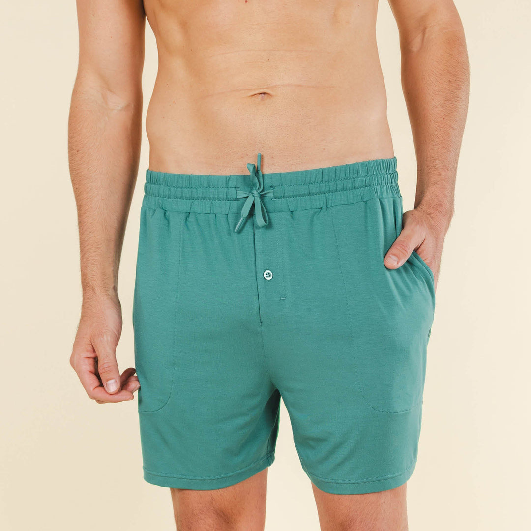 The Curacao | Teal SleepDeep™ Men’s Pajama Shorts
