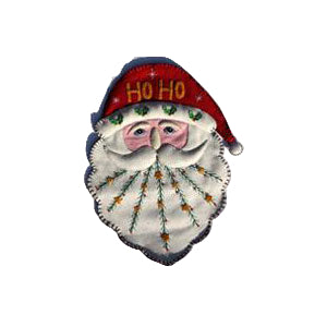 20" Santa Pillow w/Red Cap - 91334 by Stitch by Stitch image