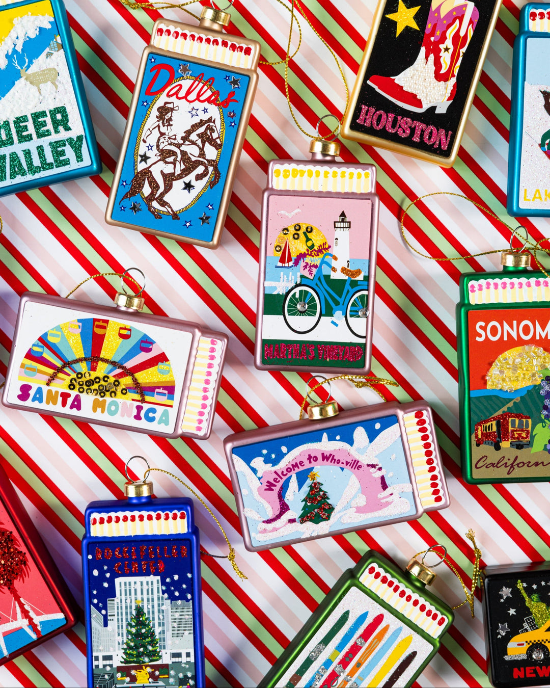 Matchbook Ornament - Whoville