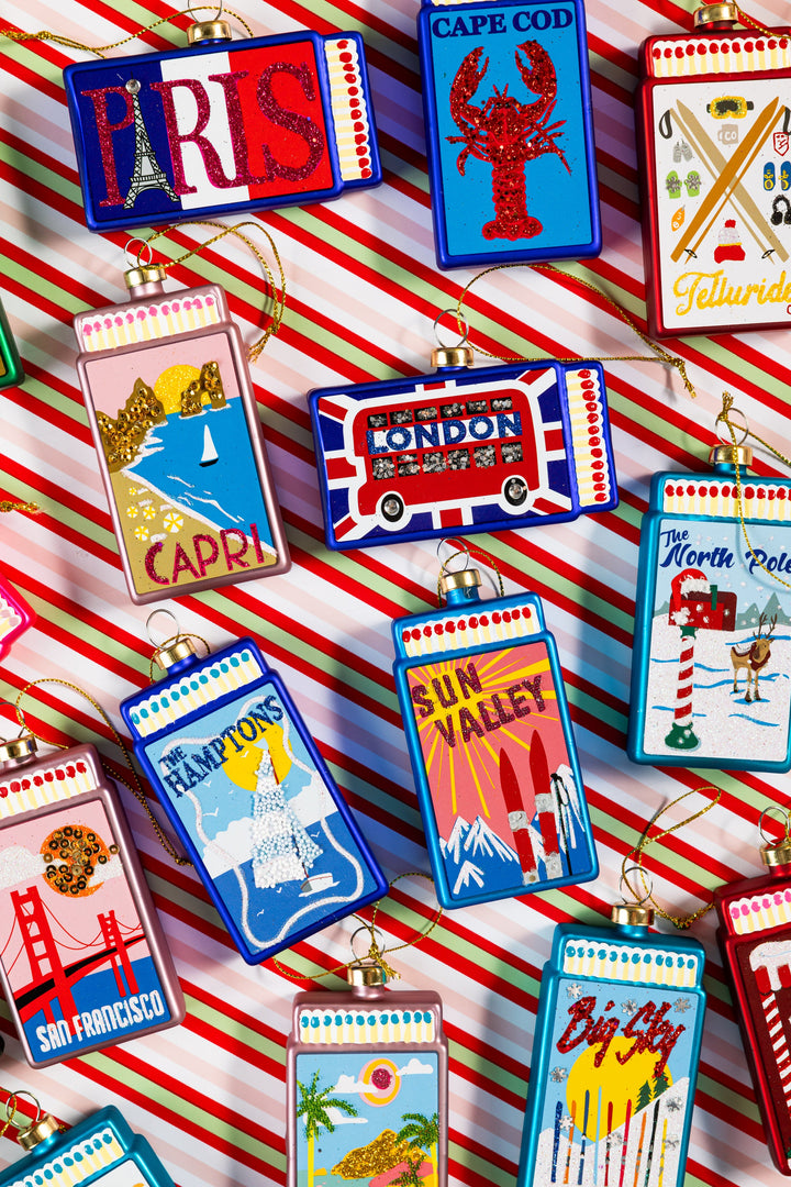 Matchbook Ornament - Hamptons