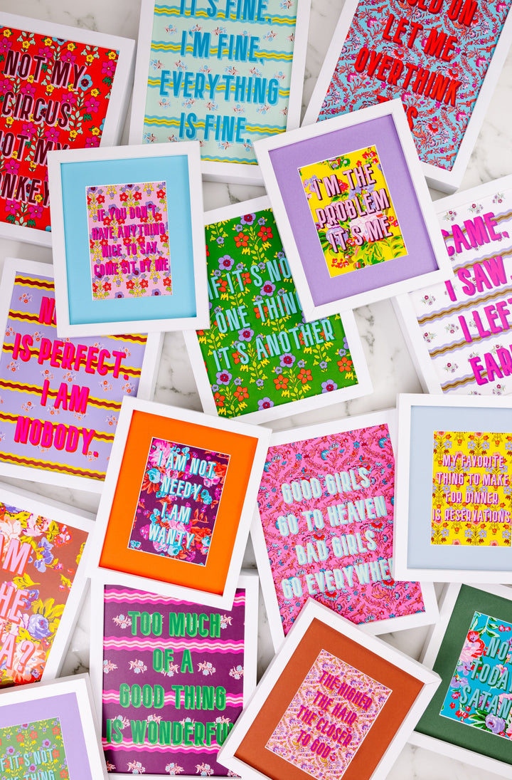 Statement Print - Not One Thing