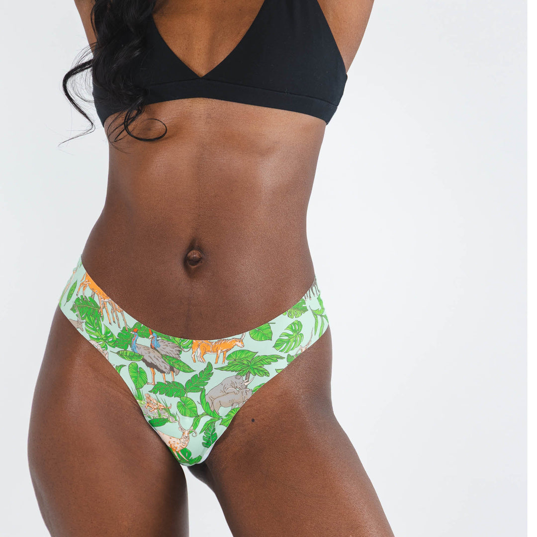 The Hornography | Tropical Animals Seamless Thong