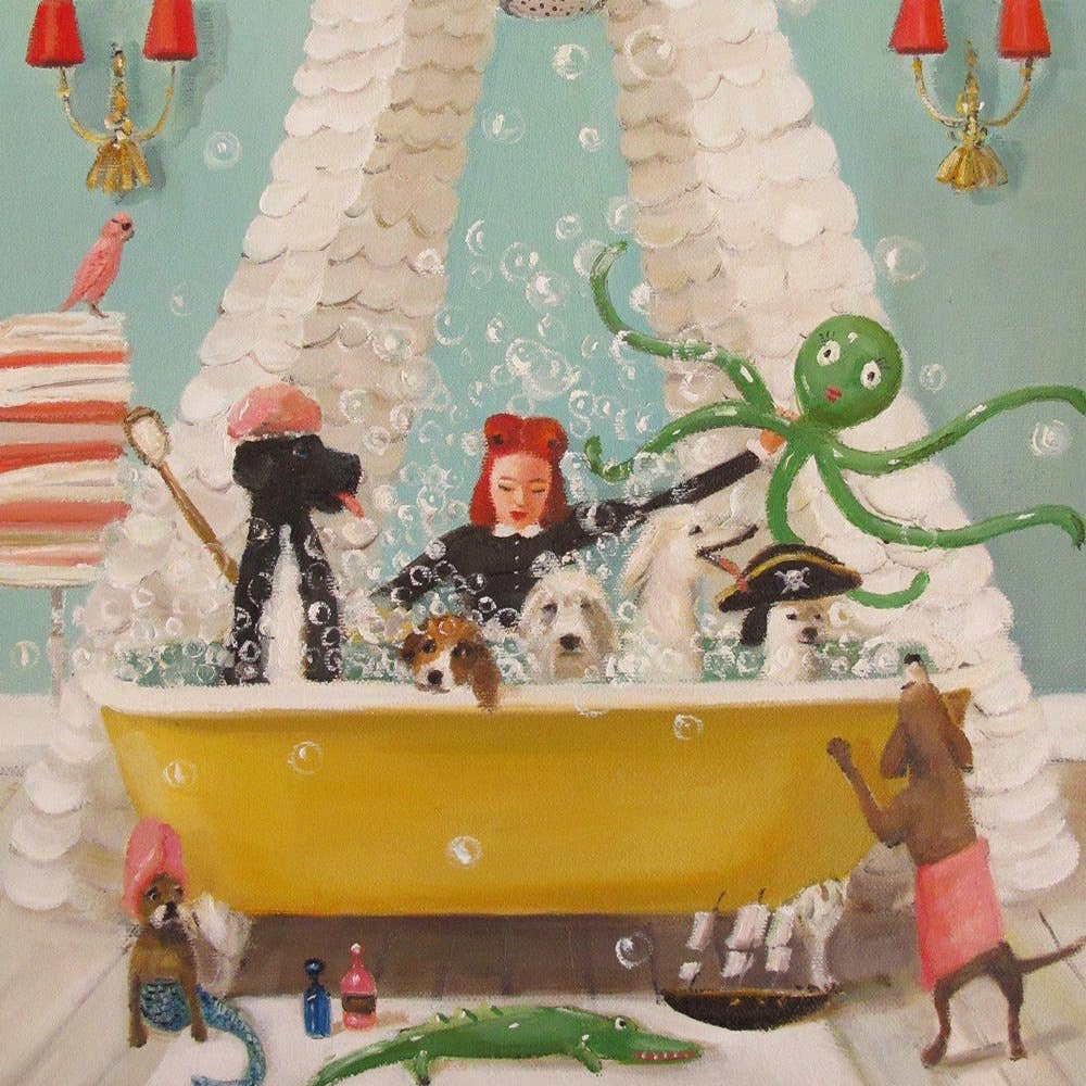 Miss Moon Lesson Thirteen. Art Print - 11" X 14" by Janet Hill