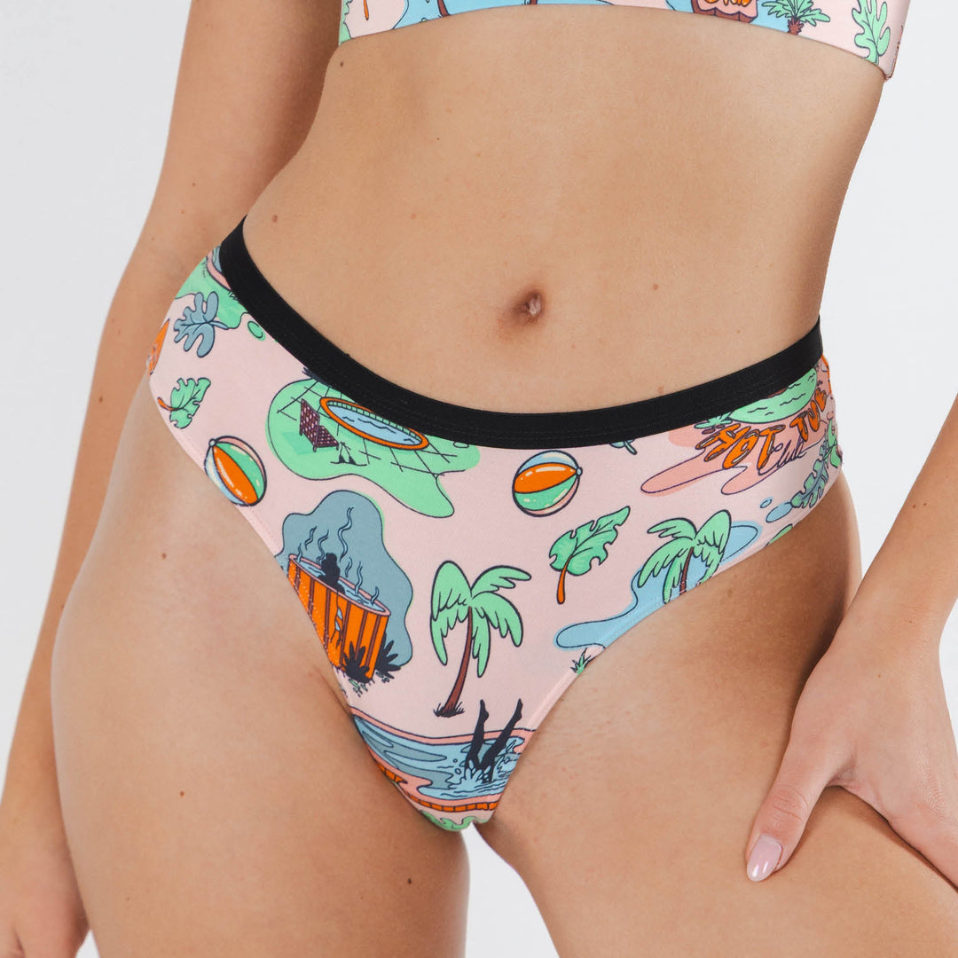 The Motel Hotel | Palm Springs Tropical Cheeky Underwear