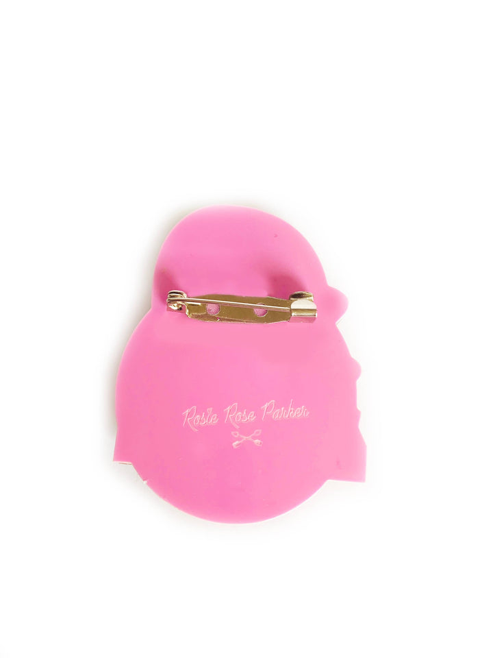 The Glamour Girl Brooch by Rosie Rose Parker