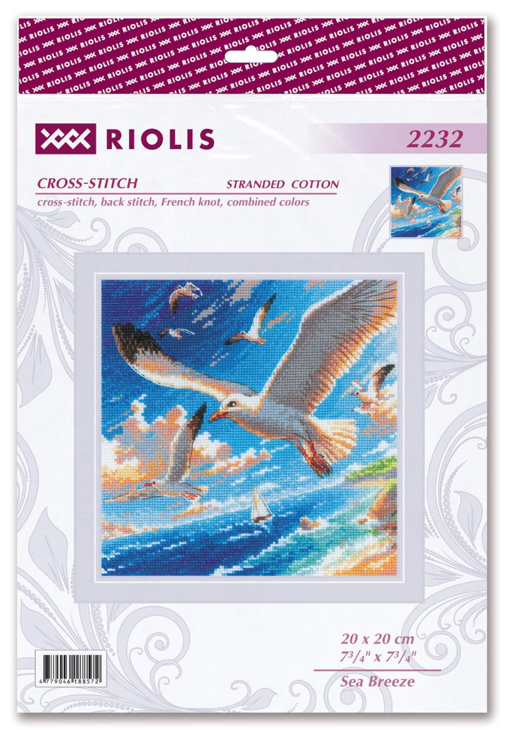 Sea Breeze  R2232 Counted Cross Stitch Kit