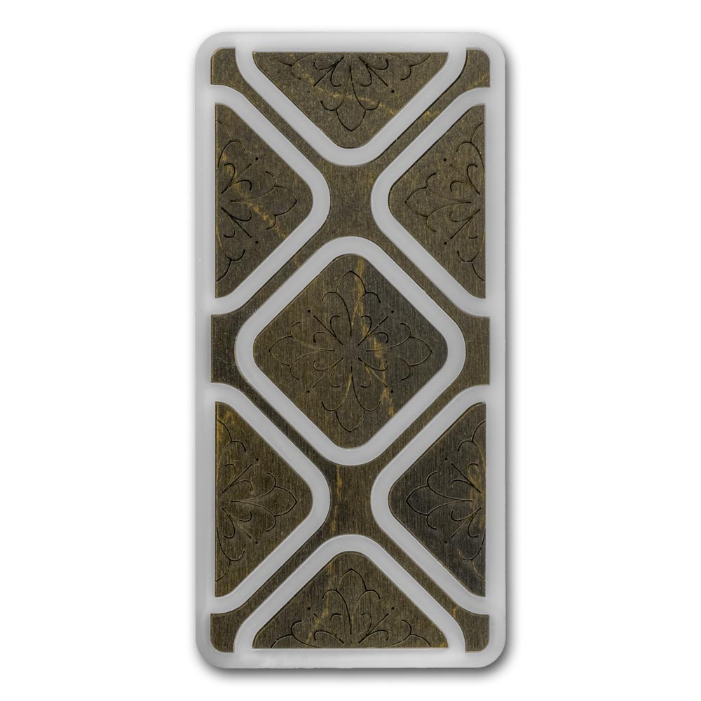 Magnetic Needle Case Large – “Dark Stone Geometry” FLZB(N)-183