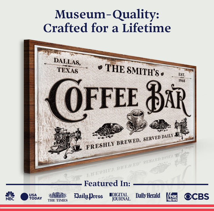 Coffee Bar Sign VIII