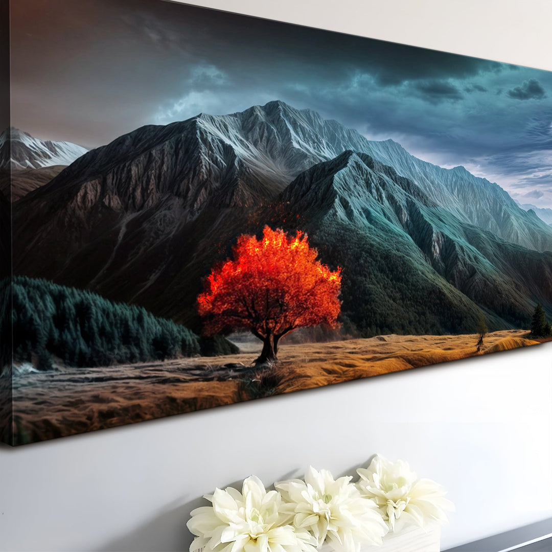 Burning Bush - Faith Wall Art IX
