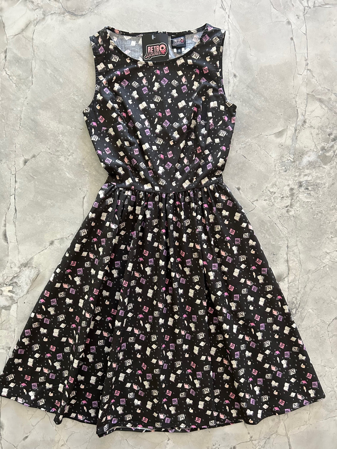 Magic Books Vintage Dress