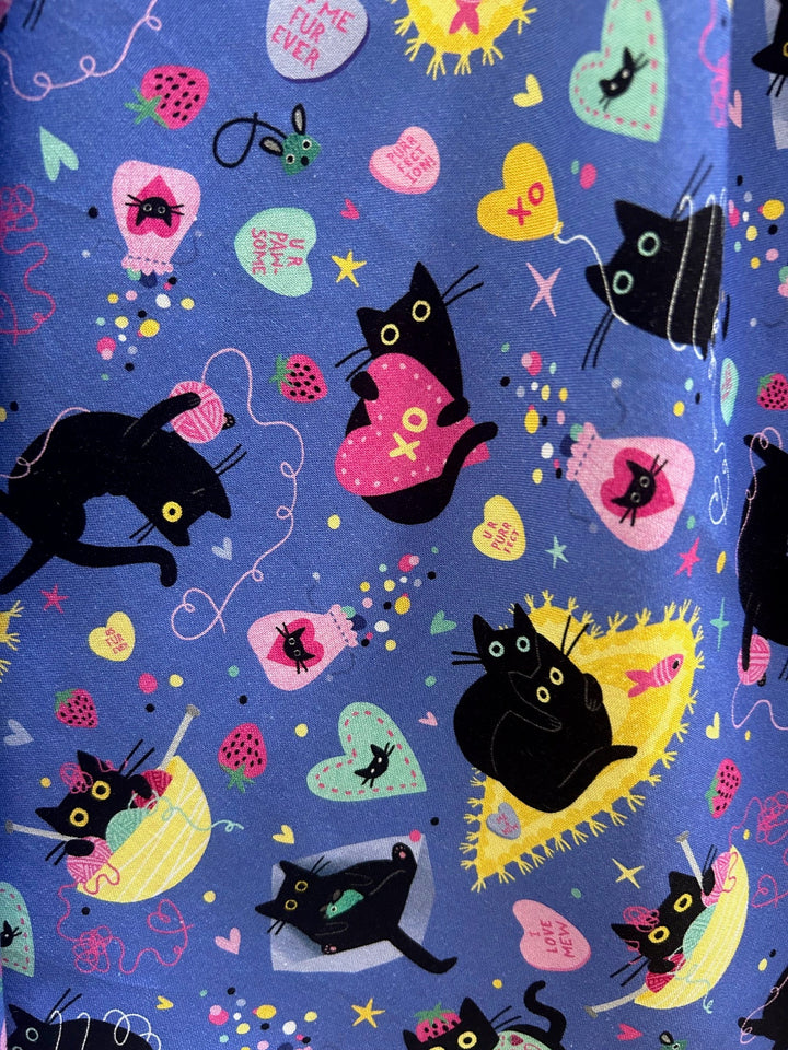 Purple Cat Doris Skirt