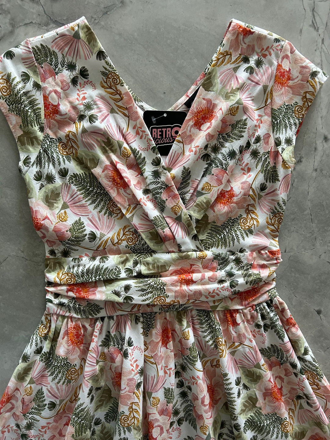 Pink Floral Greta Dress