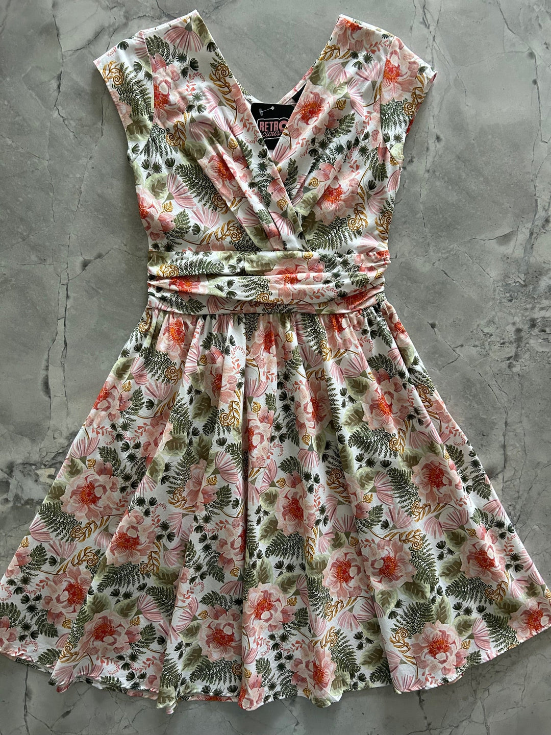 Pink Floral Greta Dress