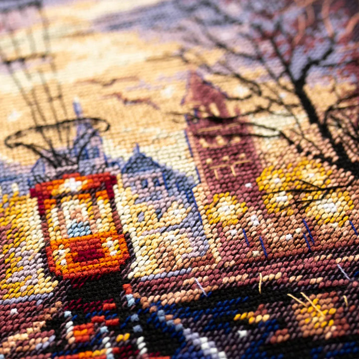 Night Tram 550-760 Counted Cross-Stitch Kit