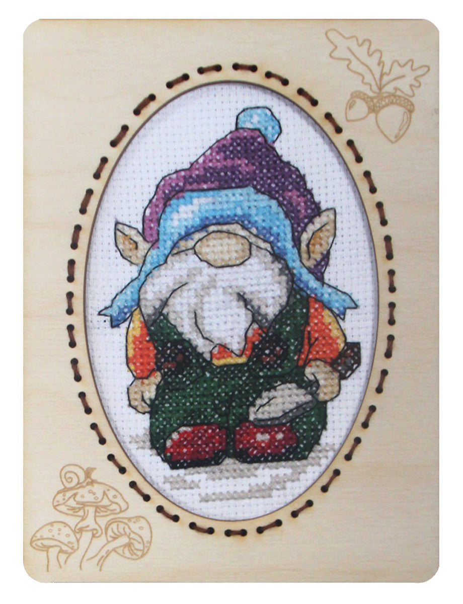 Counted Cross-Stitch Kit Gnomes 6661