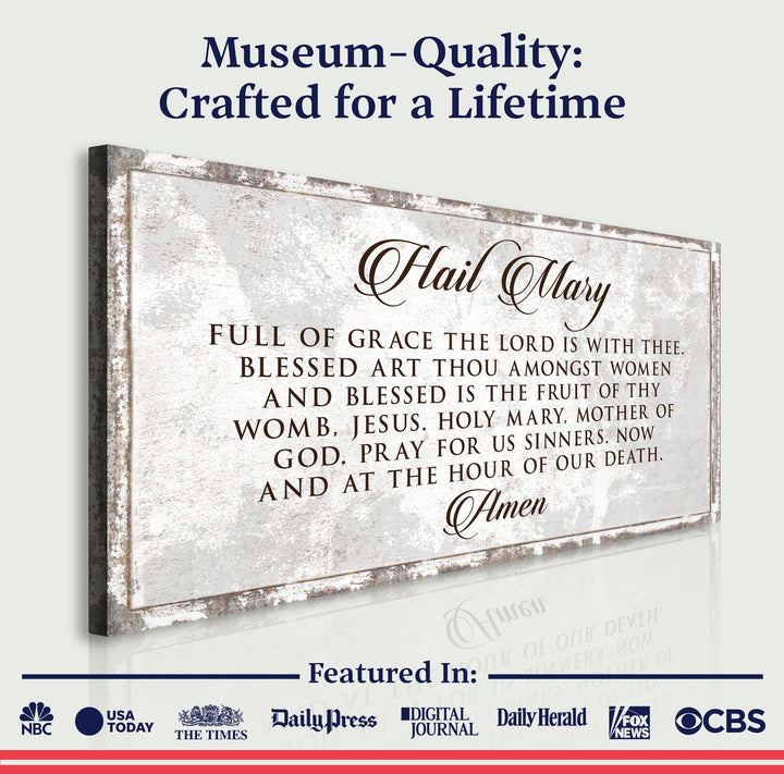 The Hail Mary Faith Sign II