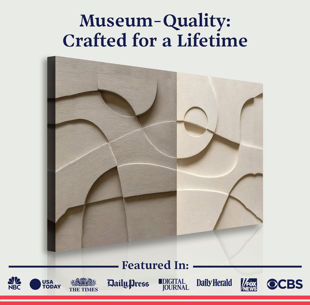 Modern Abstract Minimalist Wall Art III