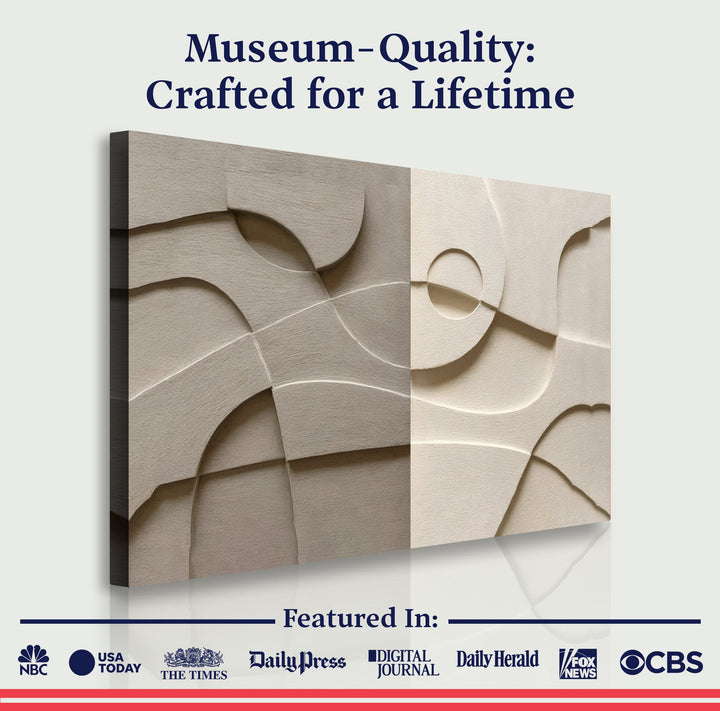 Modern Abstract Minimalist Wall Art III