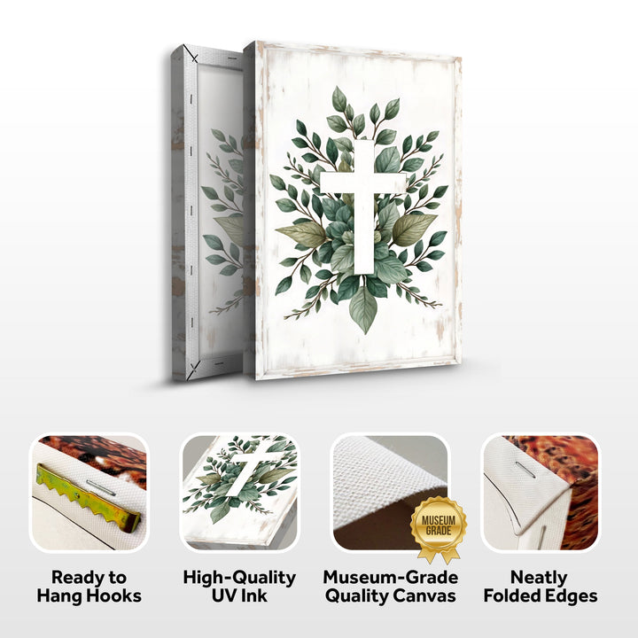 Minimalist Cross Faith Wall Art II