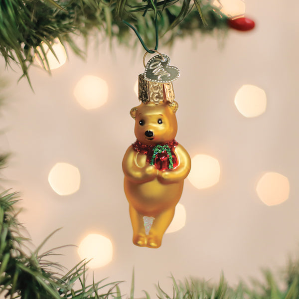 Mini Winnie With Gift Ornament