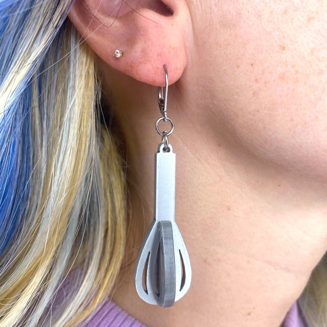 Whipping Up Fun Whisk Dangle Earrings