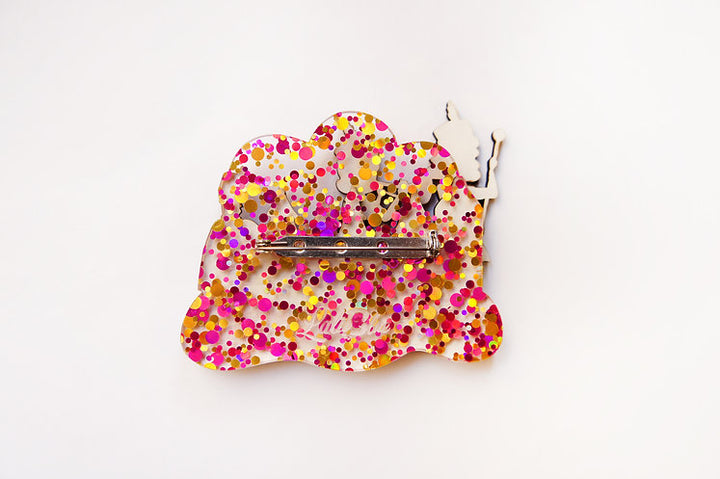 Musical Parade Brooch by Laliblue