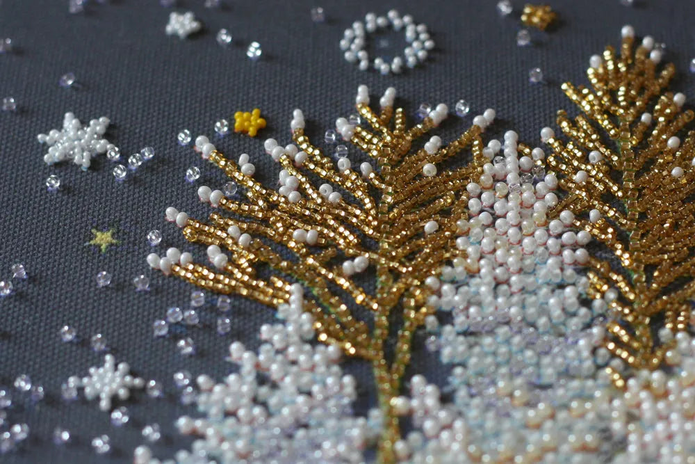 Bead Embroidery Kit - Christmas tale AB-829