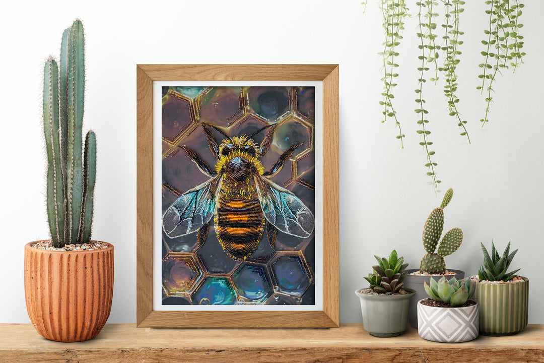 Main Bead Embroidery Kit - Honey motif AB-950