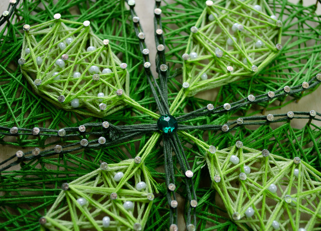 Creative Kit String Art - The magic of the clover