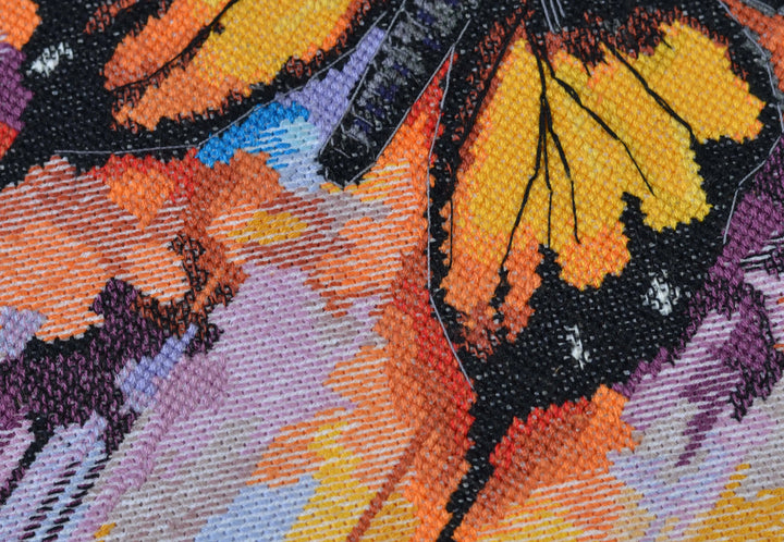 Cross-stitch kit - The glare of the sun's rays AH-216
