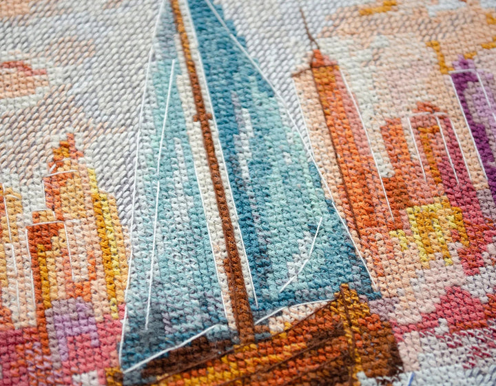Cross-stitch kit - On the waves of adventure AH-231