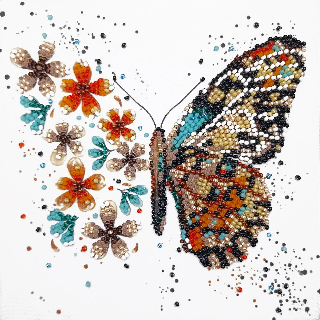 Mini Bead embroidery kit - Tigre wings AM-239