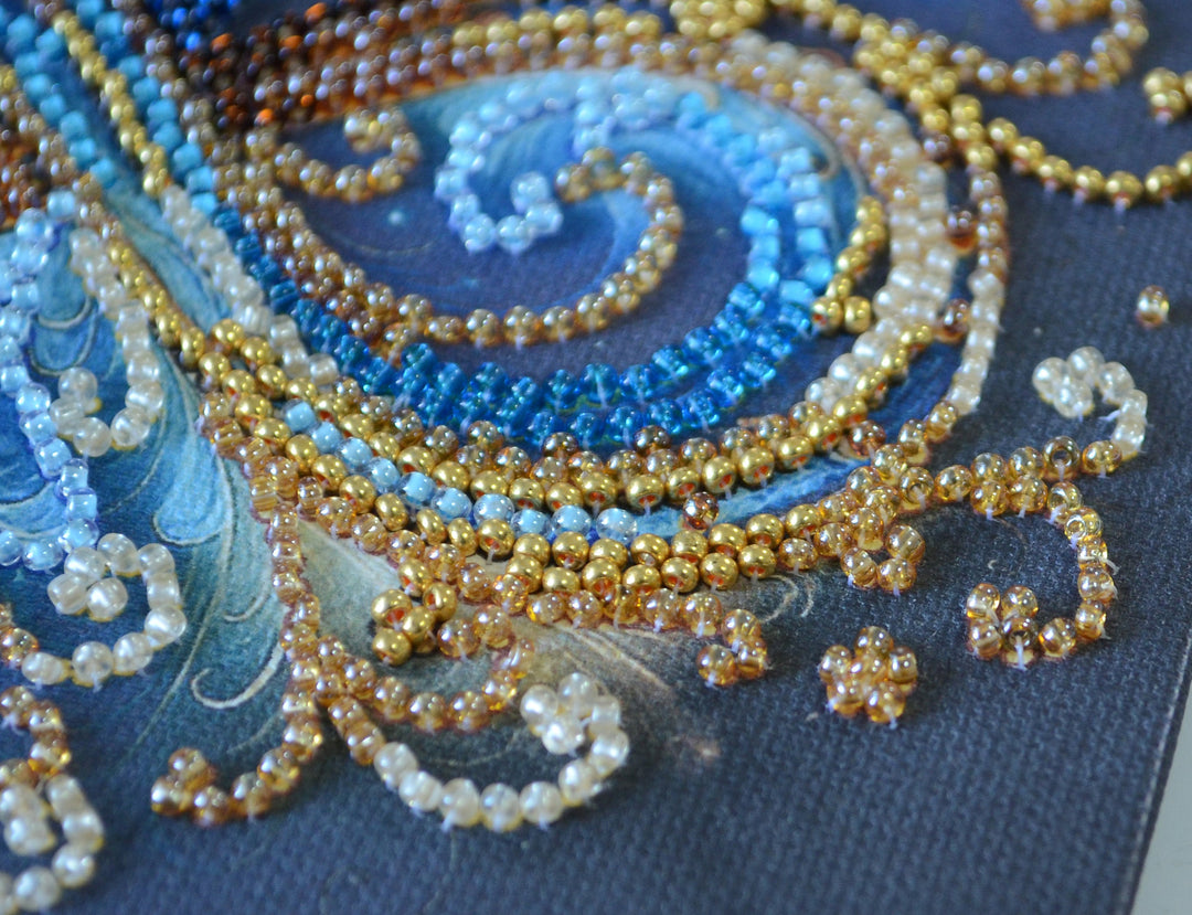 Mini Bead embroidery kit - Infinity AM-261