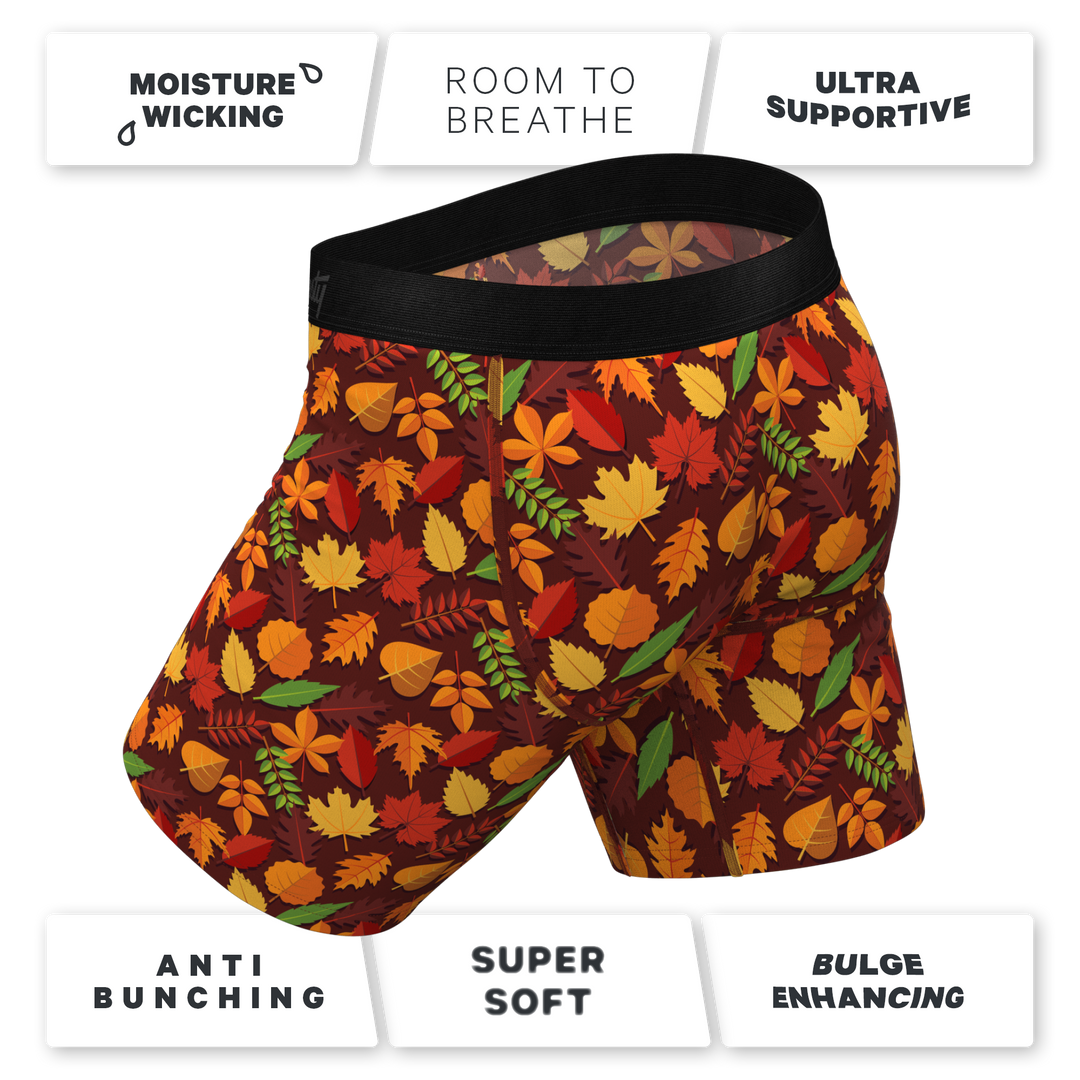 The Acorn Hoard | Squirrel Long Leg Ball Hammock® Pouch Underwear With Fly