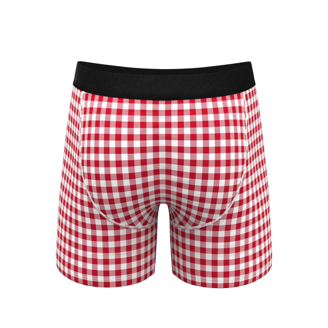 The Hot Diggity | Corn Dog Ball Hammock® Pouch Underwear With Fly