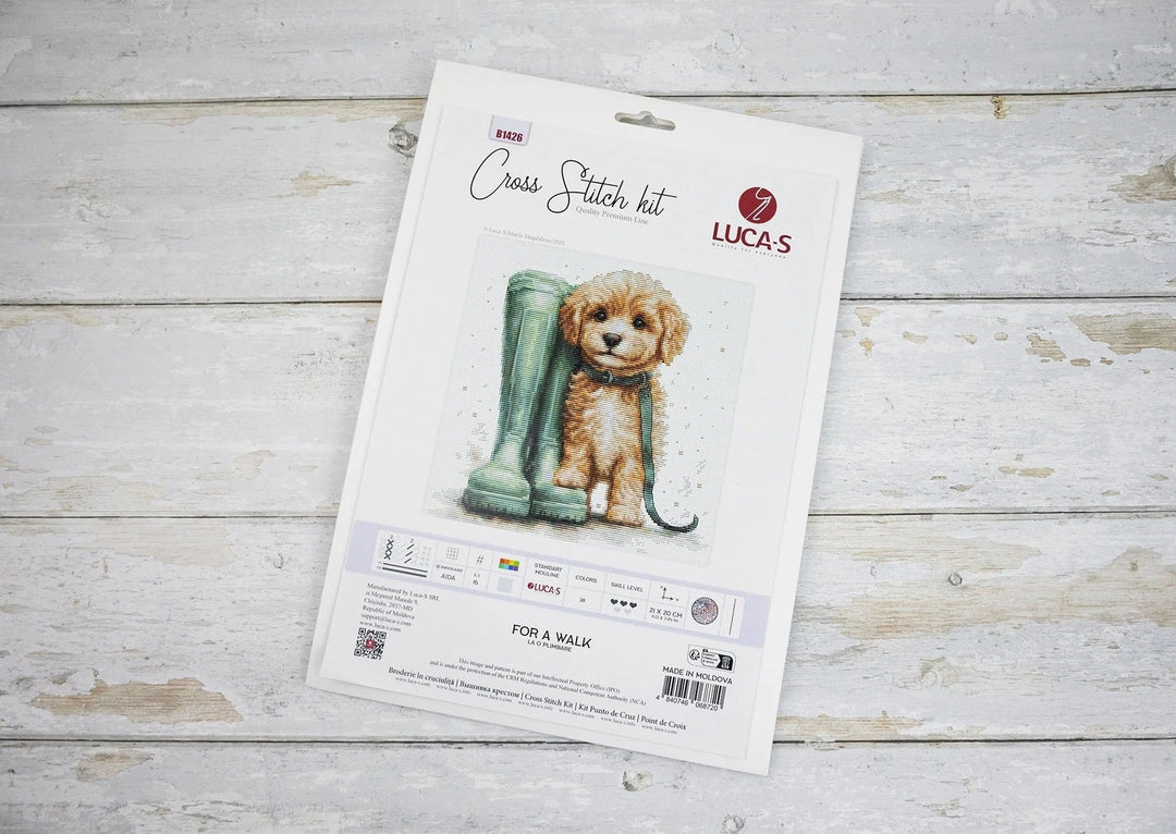 For a Walk B1426L Counted Cross-Stitch Kit