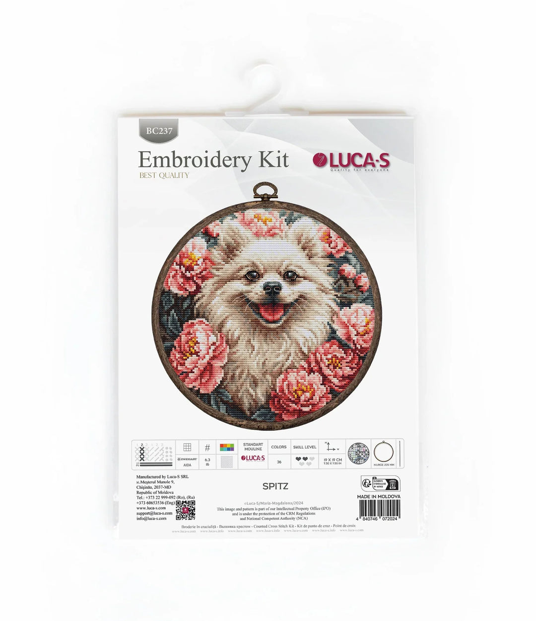 Spitz BC237L Counted Cross-Stitch Kit